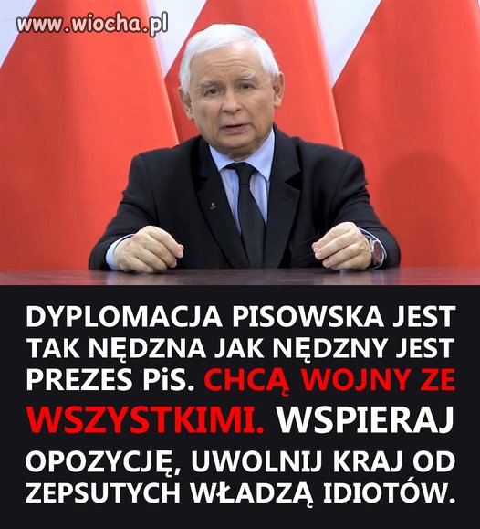 Rządzi nami stary mściwy dziadyga 