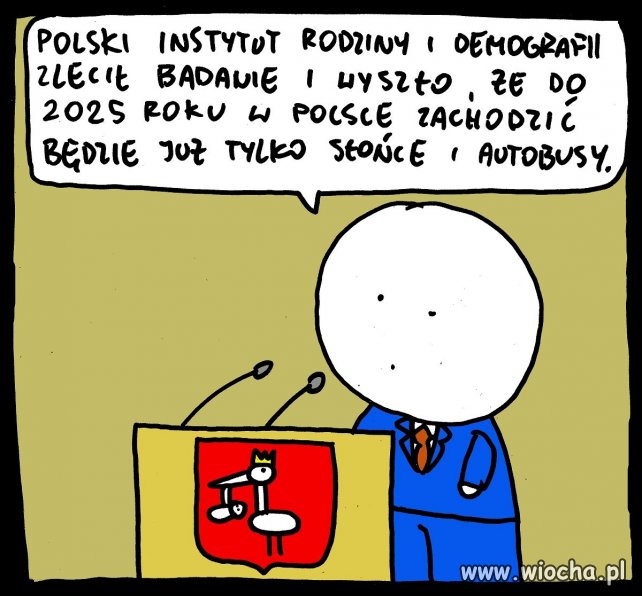 Dziś demografia.
