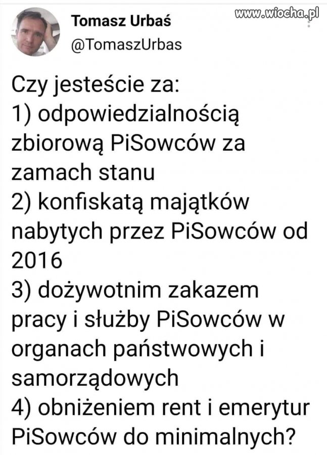 Kto popiera takie postulaty ?