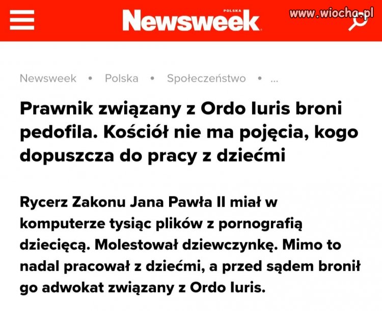 No któżby tam bronił dzieci, które nie są już płodami