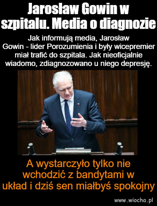 Dziś jest chory 