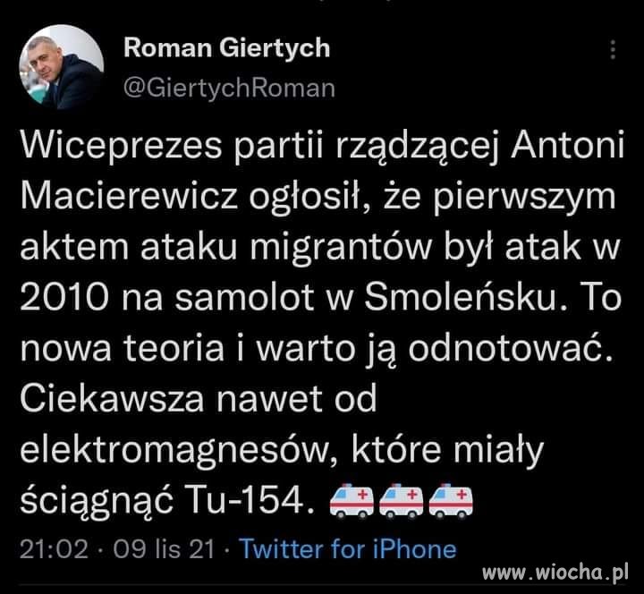 Dziś jak co miesiąc, dzień świra ... 