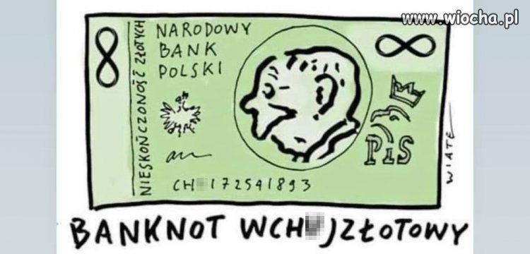 Z powodu galopującej inflacji  NBP wypuściło 