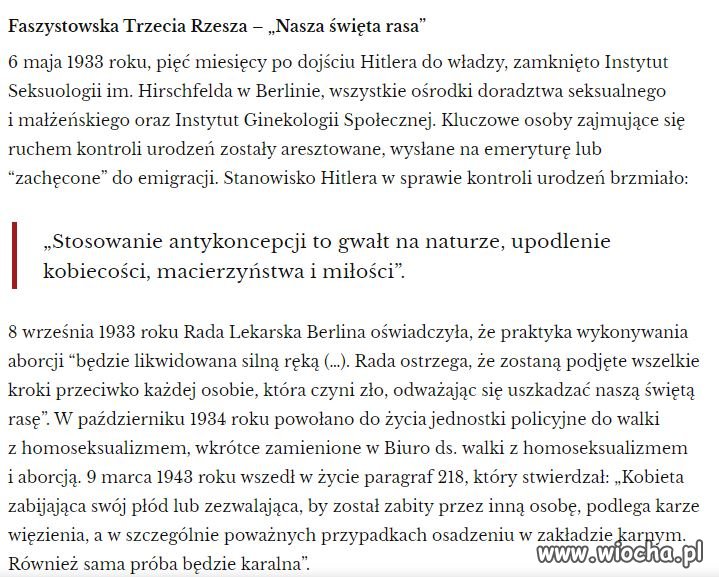 Bezdzietny kawaler,katolik Adolf H.