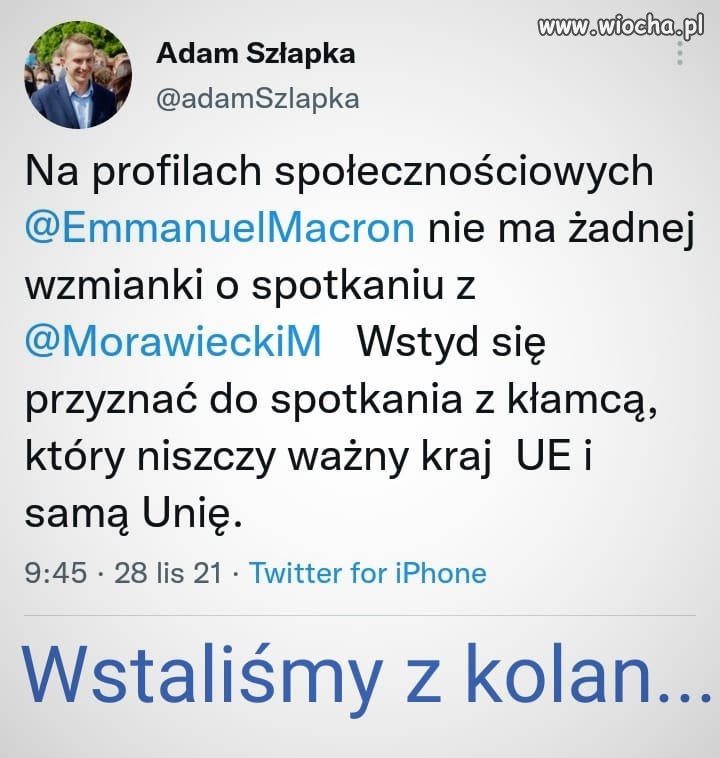 Wstyd rozmawiać z kimś takim 