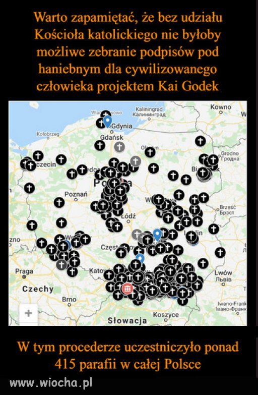 Sekta kościoła też w tym maczała palce...