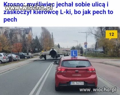 Samolocik w Krośnie