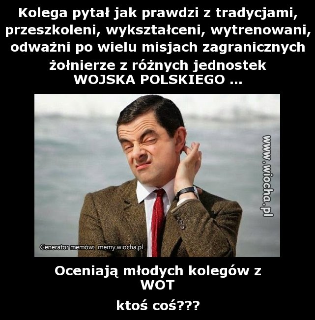 Kolega pytał jak prawdzi z tradycjami,