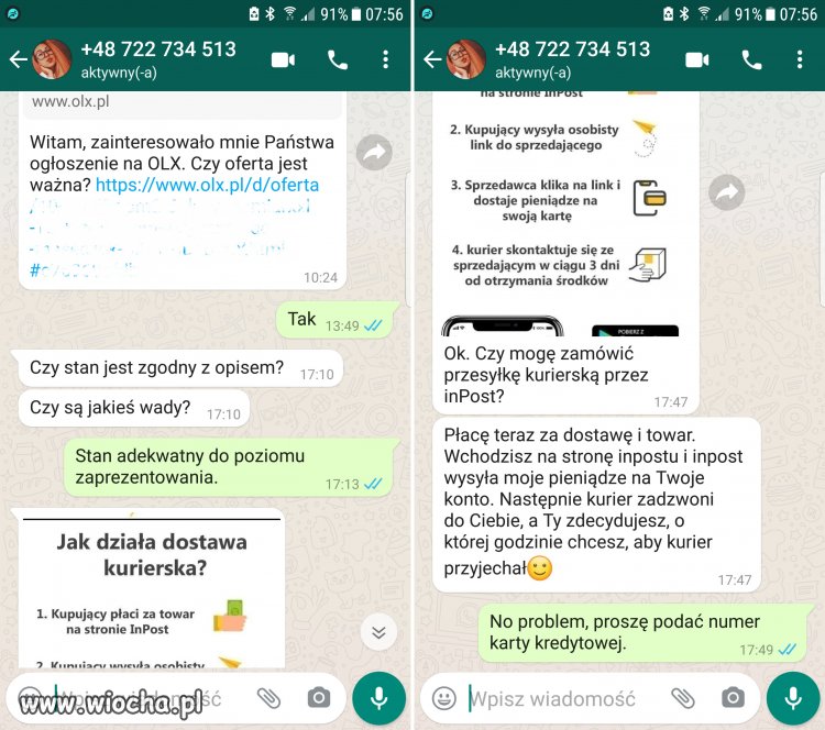 Sposób jak nie dać się oszukać na OLX...
