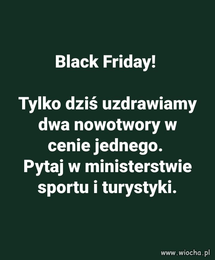 Promocja w ministerstwie sportu 