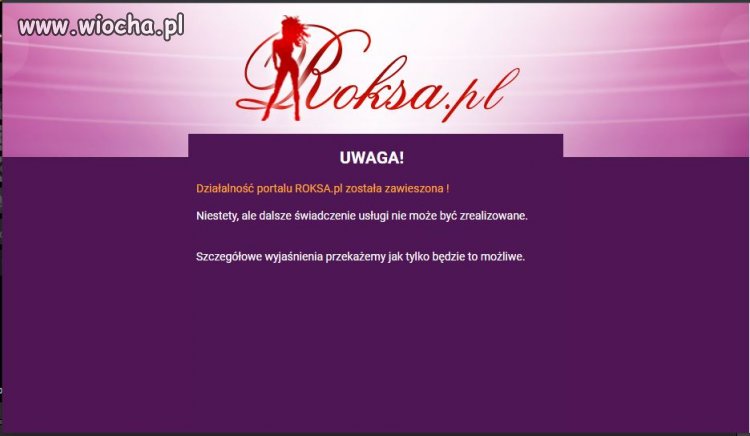 Popularny portal zawiesił działalność