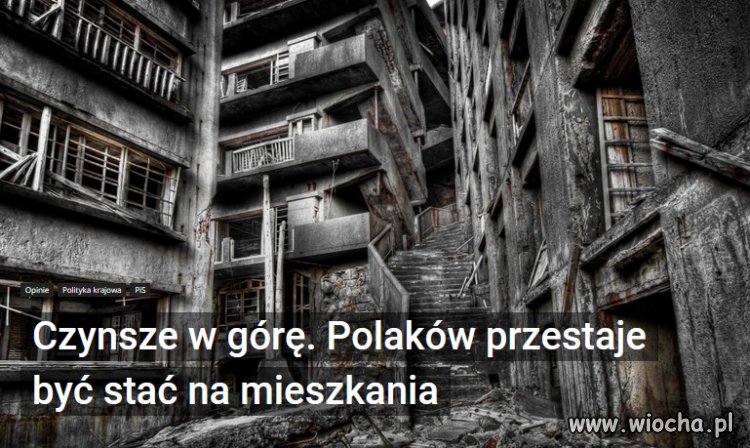 Pierwsza fala podwyżek czynszów.