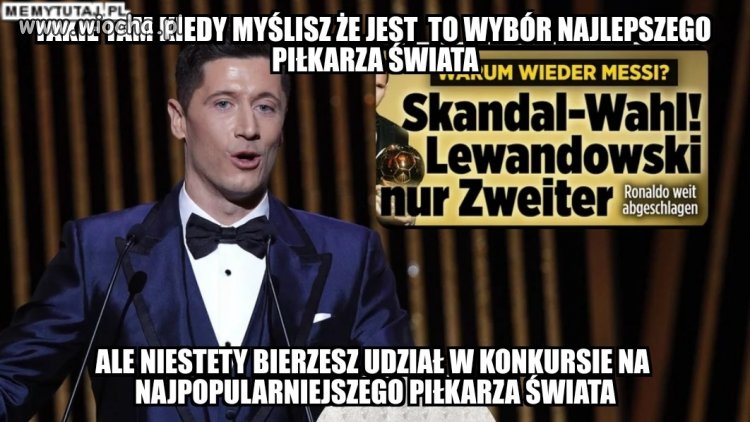 Zamiast złotej piłki mamy top model
