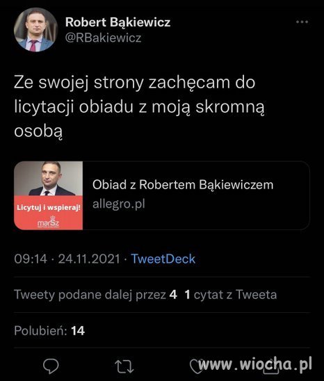 Ktoś chętny na obiad w miłym towarzystwie...