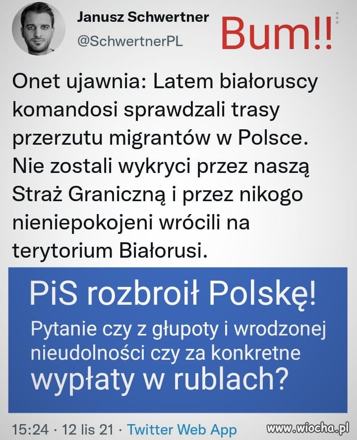    ...  ale za to nasze wojsko przećwiczyło ewakuację rządu   