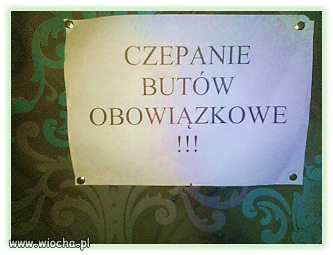 No i czego się 'CZEPIACIE' akurat butów?