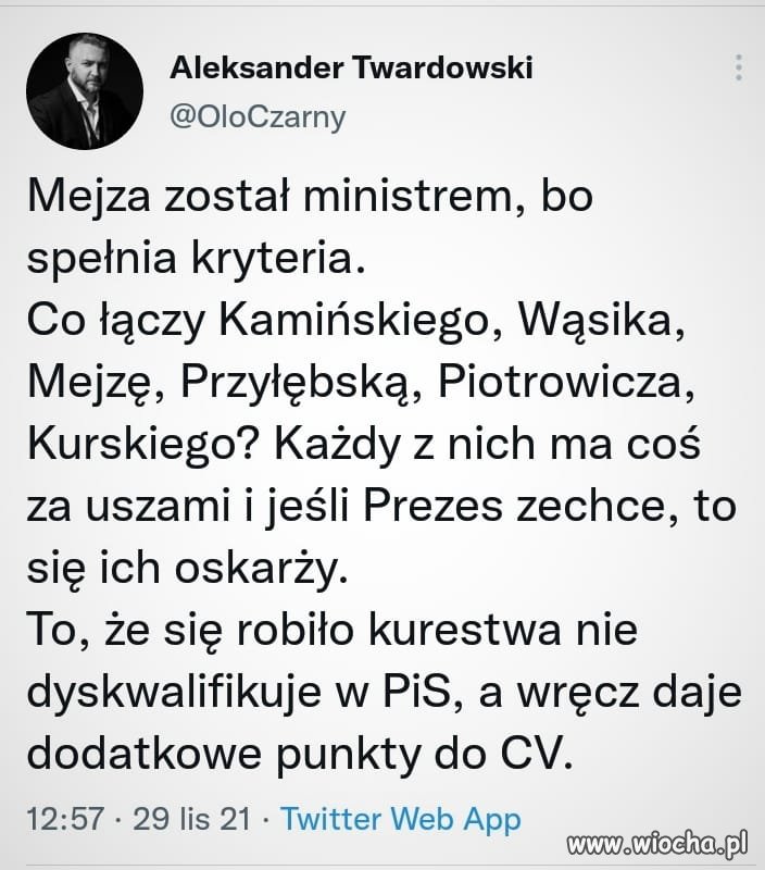 Wszyscy spełniają kryteria bagna 