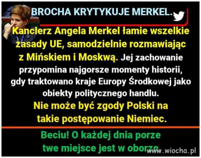 A ty beciu co zrobiłaś?