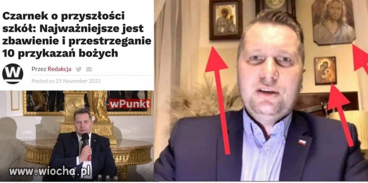 Ministrant  ciemnoty i fanatyzmu religijnego