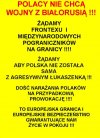 Polacy nie chcą wojny!