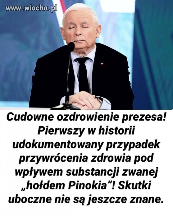 Cudownie ożył.