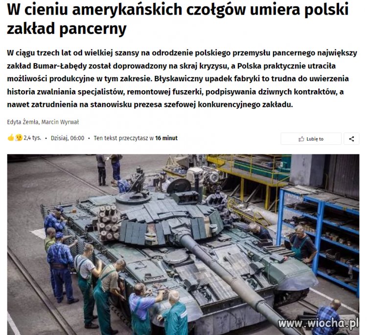 Wawrzynkiewicz z Błaszczakiem rozwalili Bumar