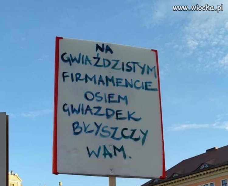 Popatrzcie na firmament.