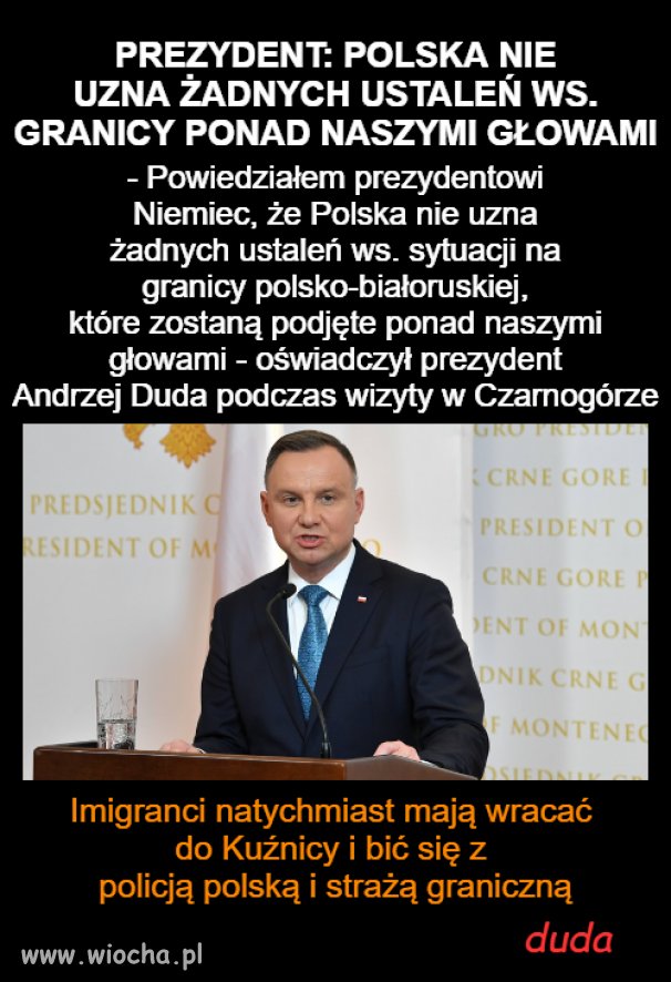 Ważny jak duda u Kaczyńskiego 