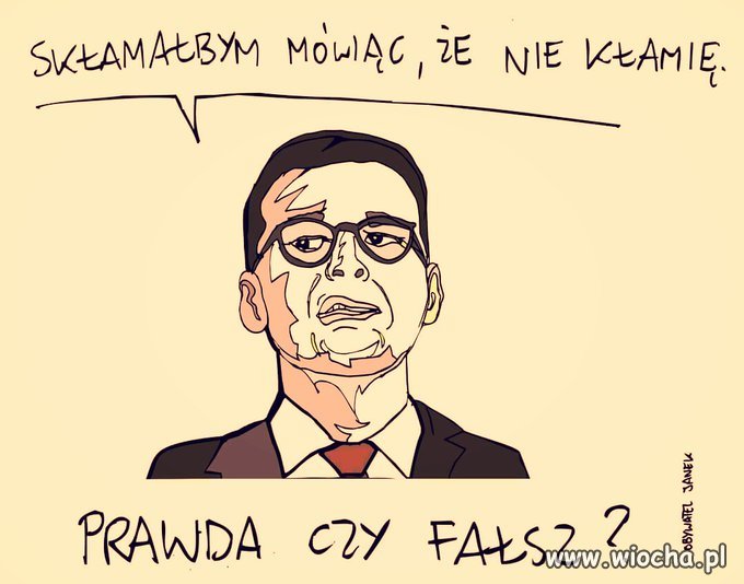 Kłamteusz Zmorawiecki: