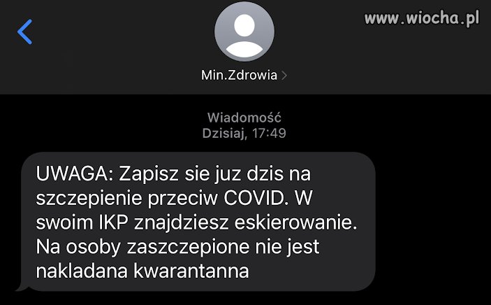 SMS z Ministerstwa Wariatów