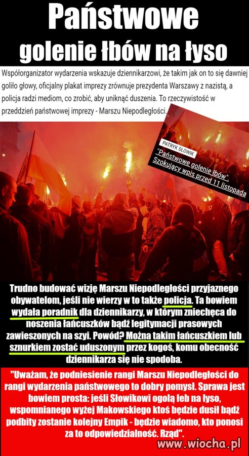 Wizja Marszu Niepodległości przyjaznego obywatelom