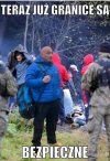 Rambo już na granicy,  ogarnia...