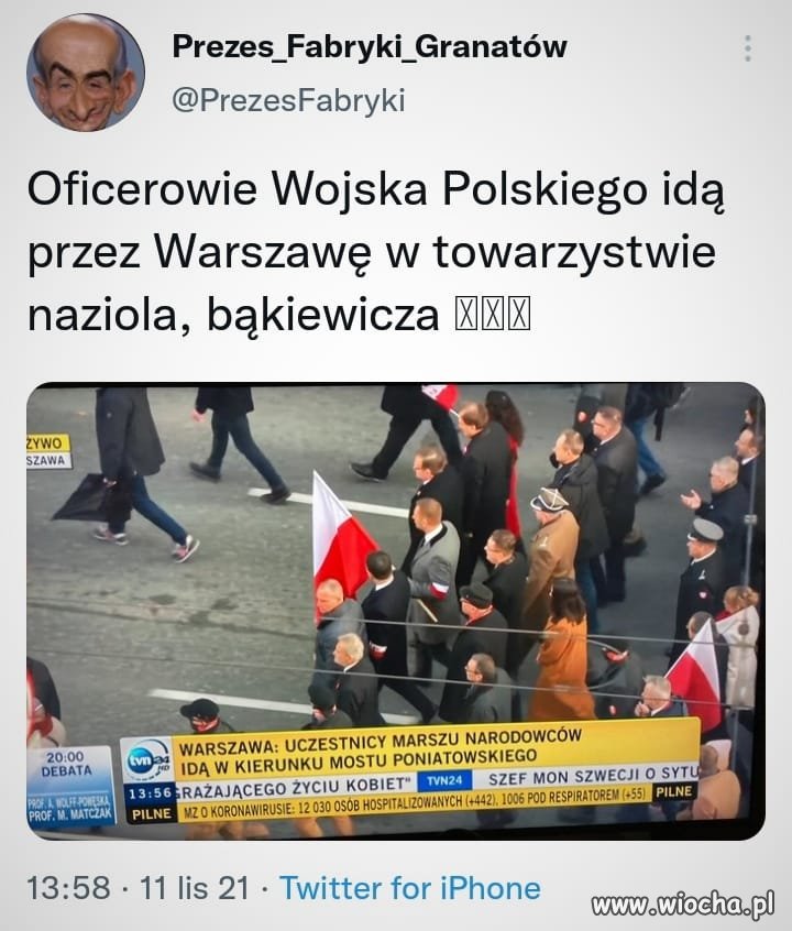 Dostali taki rozkaz, to idą 