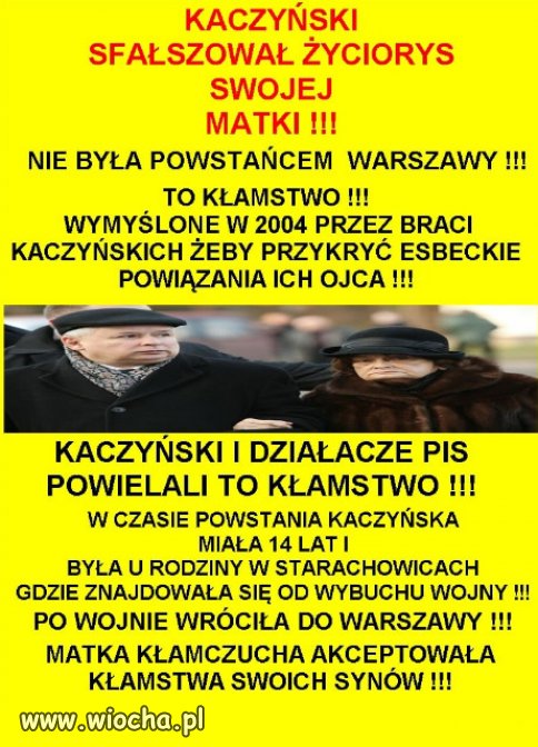 Kłamstwo ma kacze nogi...