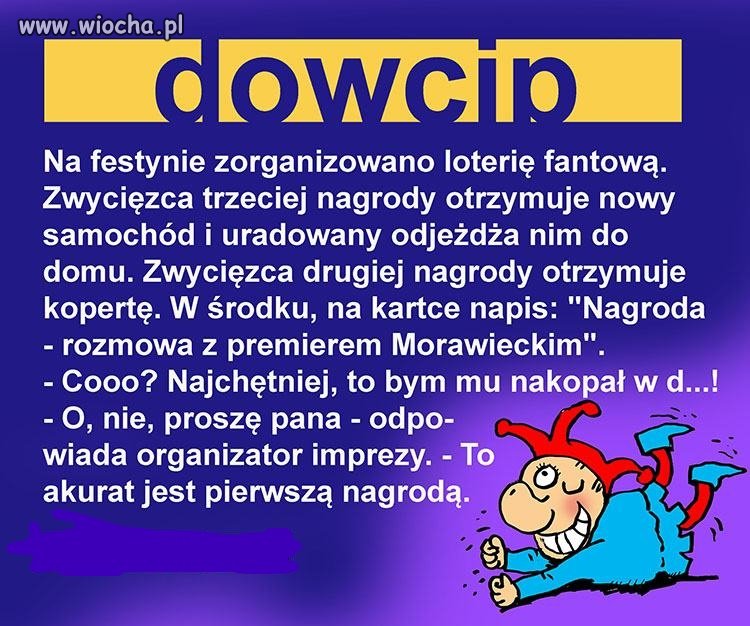 Co byście woleli wygrać?
