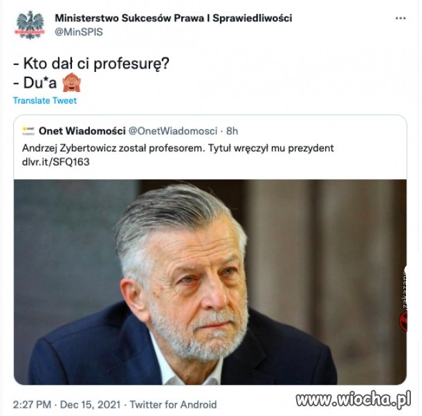 Profesur łod dudy 