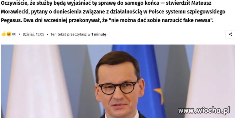 Dwa dni temu to był fejk