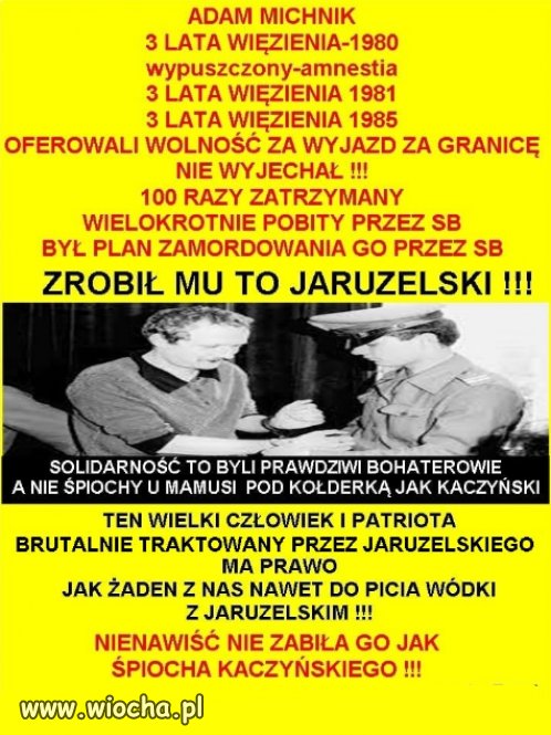Polska ma zyjacych bohaterow a rzadza nia smiecie!