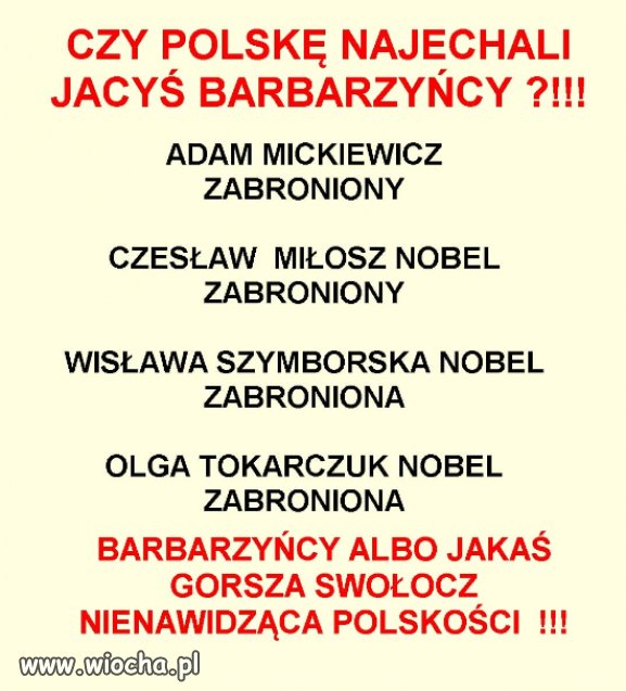 PiS wyniosły do władzy hołota, chamy i prostacy, głupi naród