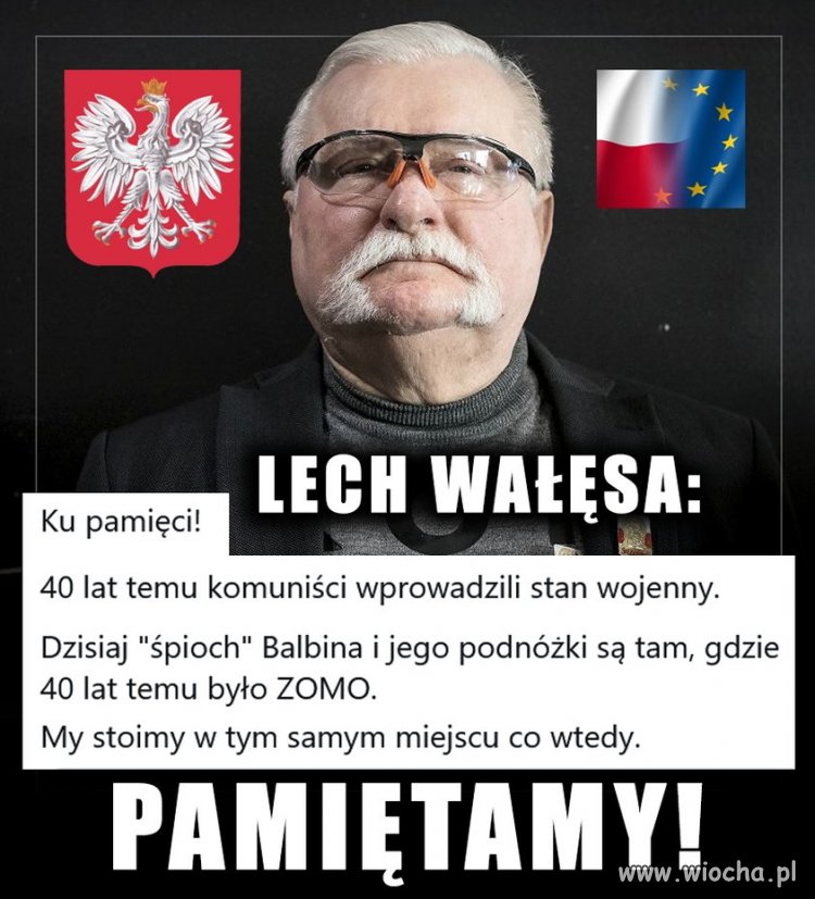 Ciekawe, czy dzisiaj w TVPiS będzie o Wałęsie?