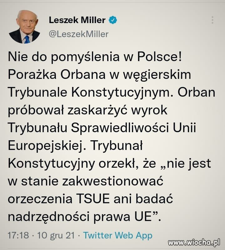 Bo Orban nie ma takiej kucharki 