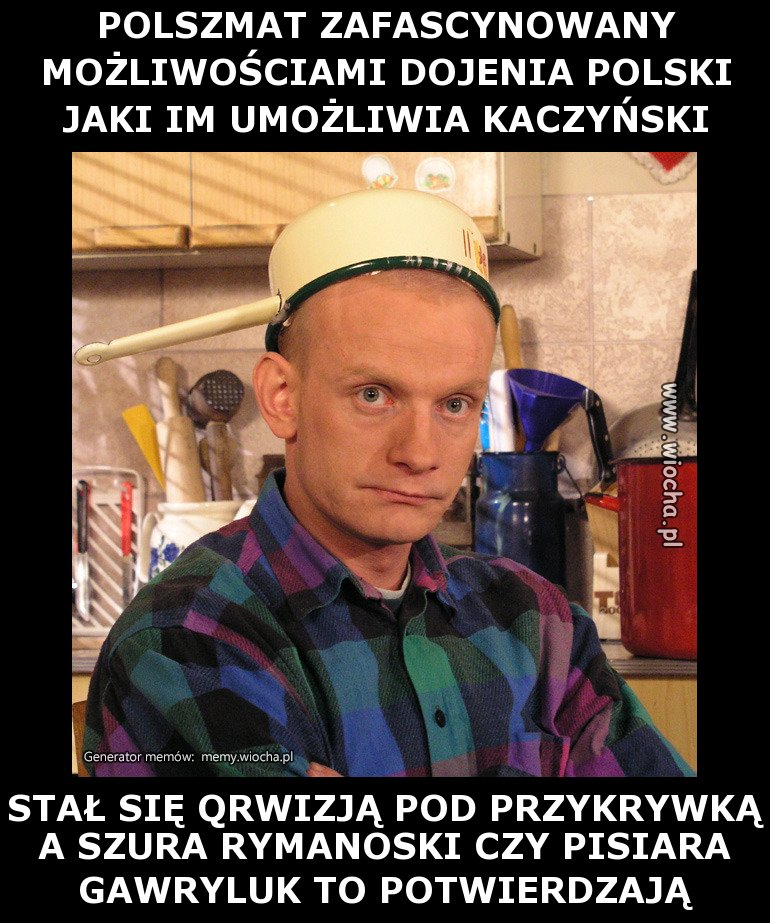 POLSZMAT ZAFASCYNOWANY MOŻLIWOŚCIAMI DOJENIA