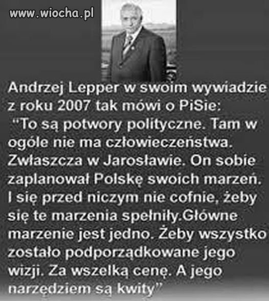 Dawno temu już dziada przejrzał