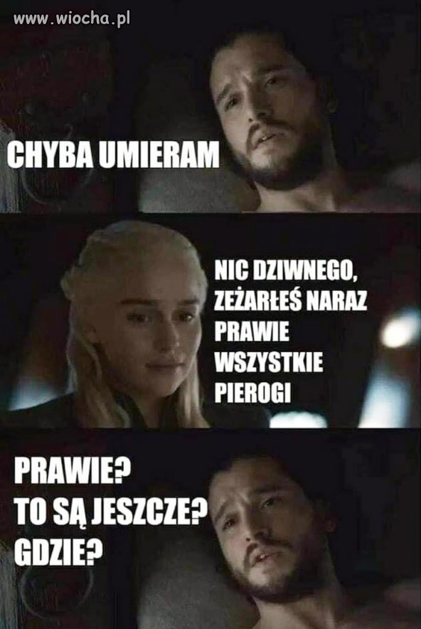 Pierogi się je