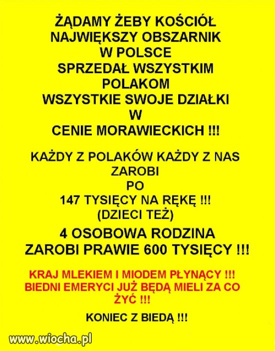 Przesłanie papieża do Polaków: Księża powinni żyć w ubóstwie 