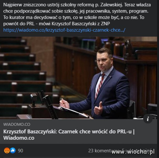 Czarnek ty przygłupie