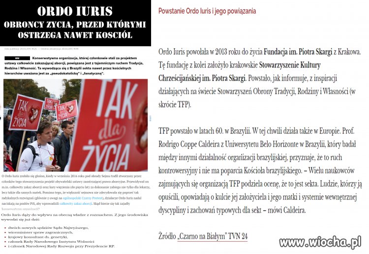 Ordo Iuris – obrońcy życia, przed którymi ostrzega nawet Kościół