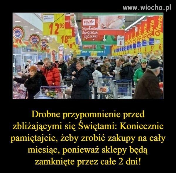 Przypominam byście nie zapomnieli