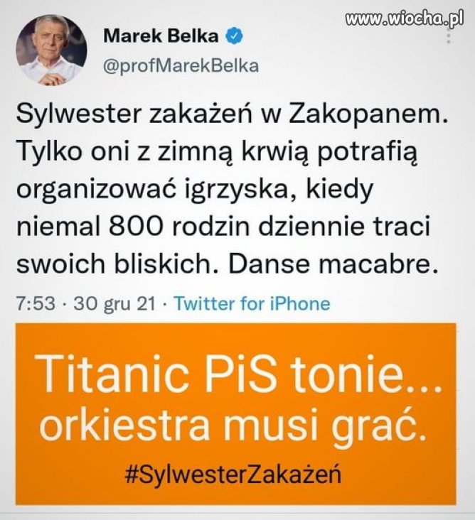 Chory rząd ale na łeb