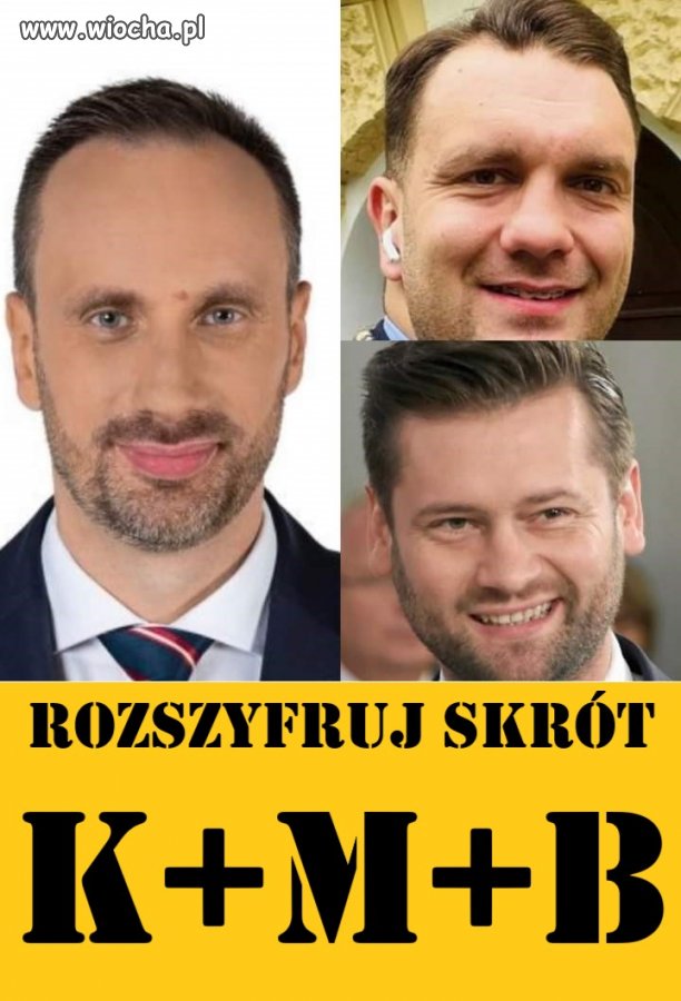 Rozszyfruj skrót K+M+B